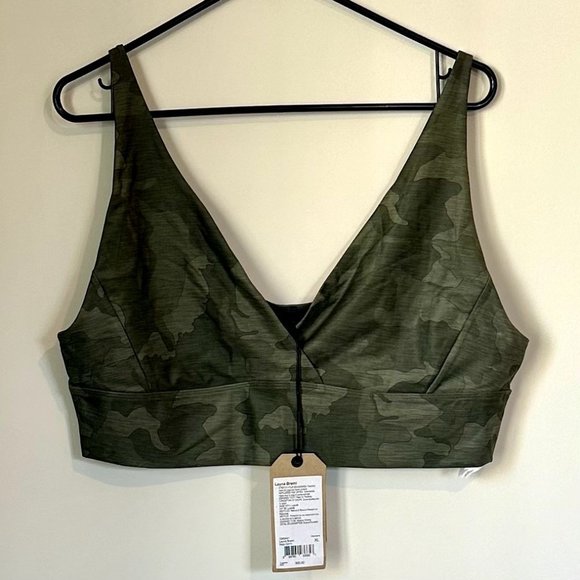 Prana Layna Brami in Sage Camo - Size Extra Large - Picture 2 of 11